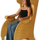 Illustration for article titled Harp Chair Massages Your Back With Horrible Music